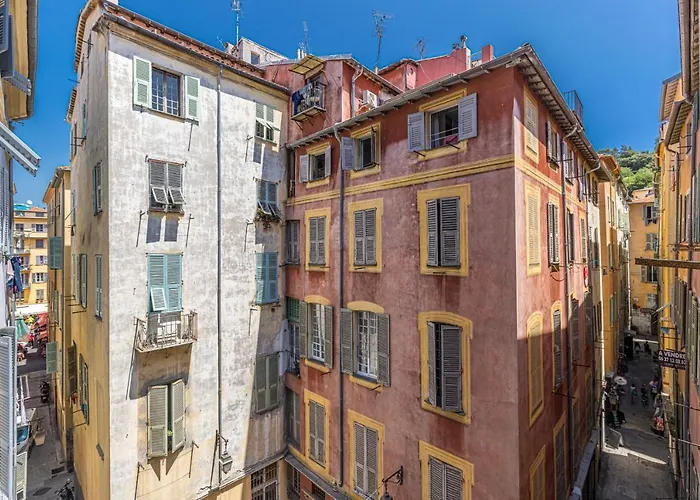 Apartmán Bright 1 Bdr In The Old Town Nice
